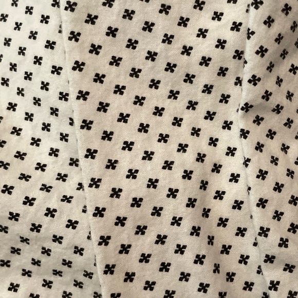 First Wave Big Boys White and Black Button Down Shirt size 12 - Picture 4 of 7